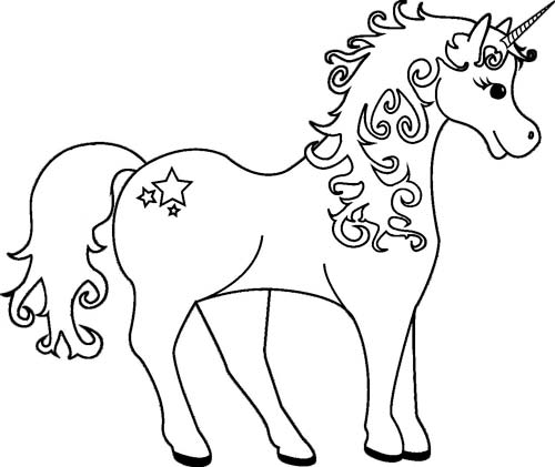 Unicornio caballo icono