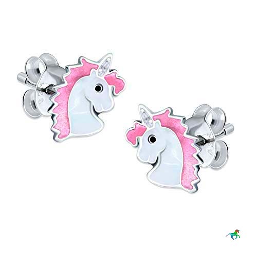 pendientes con unicornio