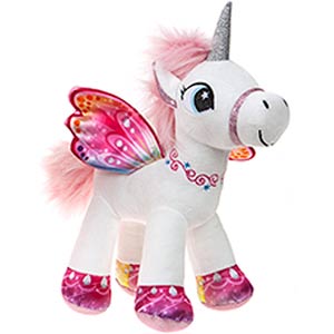 unicornio peluche pequeño